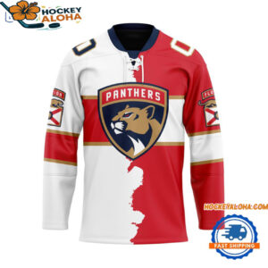 Florida Panthers Home Mix Away New Design Hockey Jersey 1