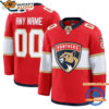 Florida Panthers Home Premium Custom Hockey Jersey
