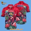 Florida Panthers Tropical Parrot And Flamingo Motifs Summer Hawaiian Shirt 2