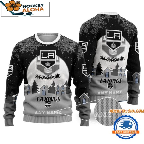 Los Angeles Kings Hockey New Design Litmited Ugly Sweater Custom Name