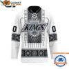 Los Angeles Kings Personalized Native American Hockey Jersey 1