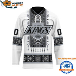 Los Angeles Kings Personalized Native American Hockey Jersey 1