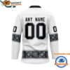 Los Angeles Kings Personalized Native American Hockey Jersey 2