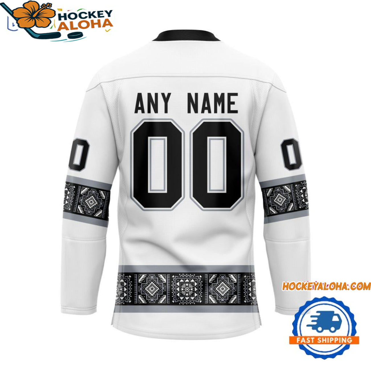 Los Angeles Kings Personalized Native American Hockey Jersey Los Angeles Kings Personalized Native American Hockey Jersey