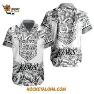 Los Angeles Kings Team Beach Vibe Summer Hawaiian Shirt 1