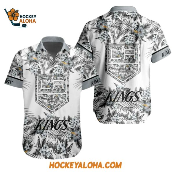 Los Angeles Kings Team Beach Vibe Summer Hawaiian Shirt 1