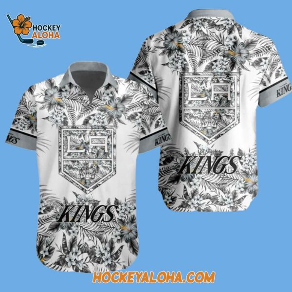 Los Angeles Kings Team Beach Vibe Summer Hawaiian Shirt 2
