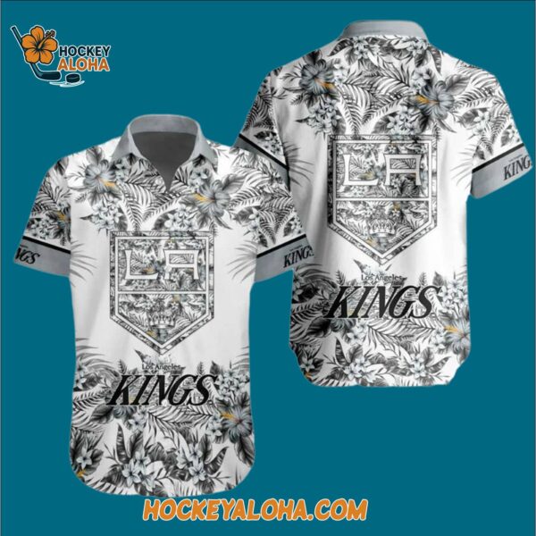 Los Angeles Kings Team Beach Vibe Summer Hawaiian Shirt 3