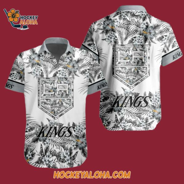 Los Angeles Kings Team Beach Vibe Summer Hawaiian Shirt 4
