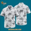 Los Angeles Kings Tropical Leafs Design Hawaiian Shirt 3