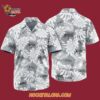 Los Angeles Kings Tropical Leafs Design Hawaiian Shirt 4