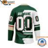 Minnesota Wild Home Mix Away New Design Hockey Jersey 2