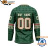 Minnesota Wild Personalized Native American Hockey Jersey 2