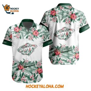 Minnesota Wild Team Beach Vibe Summer Hawaiian Shirt 1