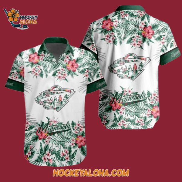 Minnesota Wild Team Beach Vibe Summer Hawaiian Shirt 4