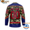 Montreal Canadiens Camo Veterans Custom Hockey Jersey 2