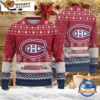 Montreal Canadiens Hockey Team Design New Christmas Ugly Sweater