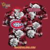 Montreal Canadiens Tropical Rose Pattern Summer Hawaiian Shirt 4