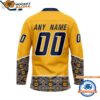 Nashville Predators Personalized Native American Hockey Jersey 2