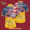 Nashville Predators With American Independence Day Pattern Summer Hawaiian Shirt 4