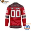 New Devils Personalized Native American Hockey Jersey 2