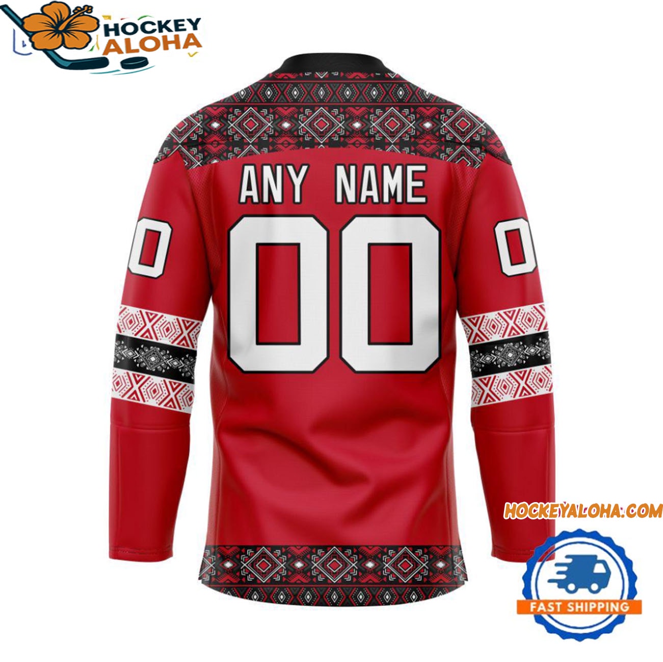 New Devils Personalized Native American Hockey Jersey New Devils Personalized Native American Hockey Jersey