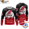 New Jersey Devils Hockey New Design Litmited Ugly Sweater Custom Name