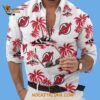 New Jersey Devils Special Hockey Long Sleeve Hawaiian Button Shirt 2