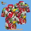 New Jersey Devils Tropical Parrot Pattern Summer Hawaiian Shirt 2