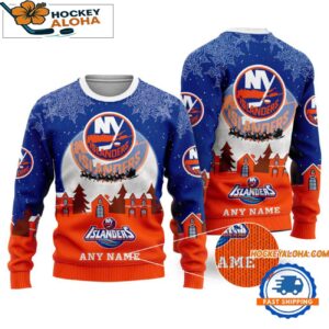 New York Islanders Hockey New Design Litmited Ugly Sweater Custom Name
