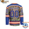 New York Islanders Special Realtree Camo Hunting Hockey Jersey 2