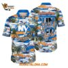 New York Islanders Tropical Desert Island Motif Summer Hawaiian Shirt 1