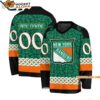 New York Rangers Special Stpatricks Day Design Hockey Jersey