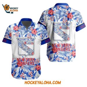 New York Rangers Team Beach Vibe Summer Hawaiian Shirt 1