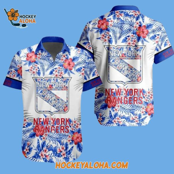 New York Rangers Team Beach Vibe Summer Hawaiian Shirt 2
