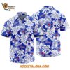 New York Rangers Tropical Leafs Design Hawaiian Shirt 1
