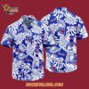 New York Rangers Tropical Leafs Design Hawaiian Shirt 4