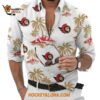 Ottawa Senators Special Hockey Long Sleeve Hawaiian Button Shirt 1