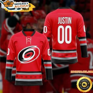 Personalized Carolina Hurricanes For Fanss Hockey Jersey