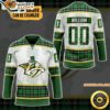 Personalized Nashville Predators St Patrick Days Hockey Jersey