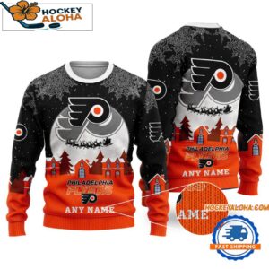 Philadelphia Flyers Hockey New Design Litmited Ugly Sweater Custom Name