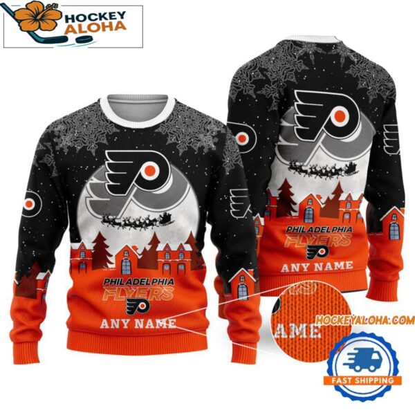 Philadelphia Flyers Hockey New Design Litmited Ugly Sweater Custom Name