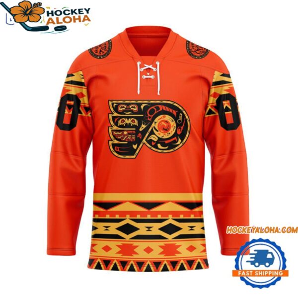 Philadelphia Flyers National Day For Truth And Reconciliation Hockey Jersey 1