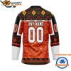 Philadelphia Flyers Personalized Native American Hockey Jersey 2