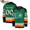 Philadelphia Flyers Special Stpatricks Day Design Hockey Jersey