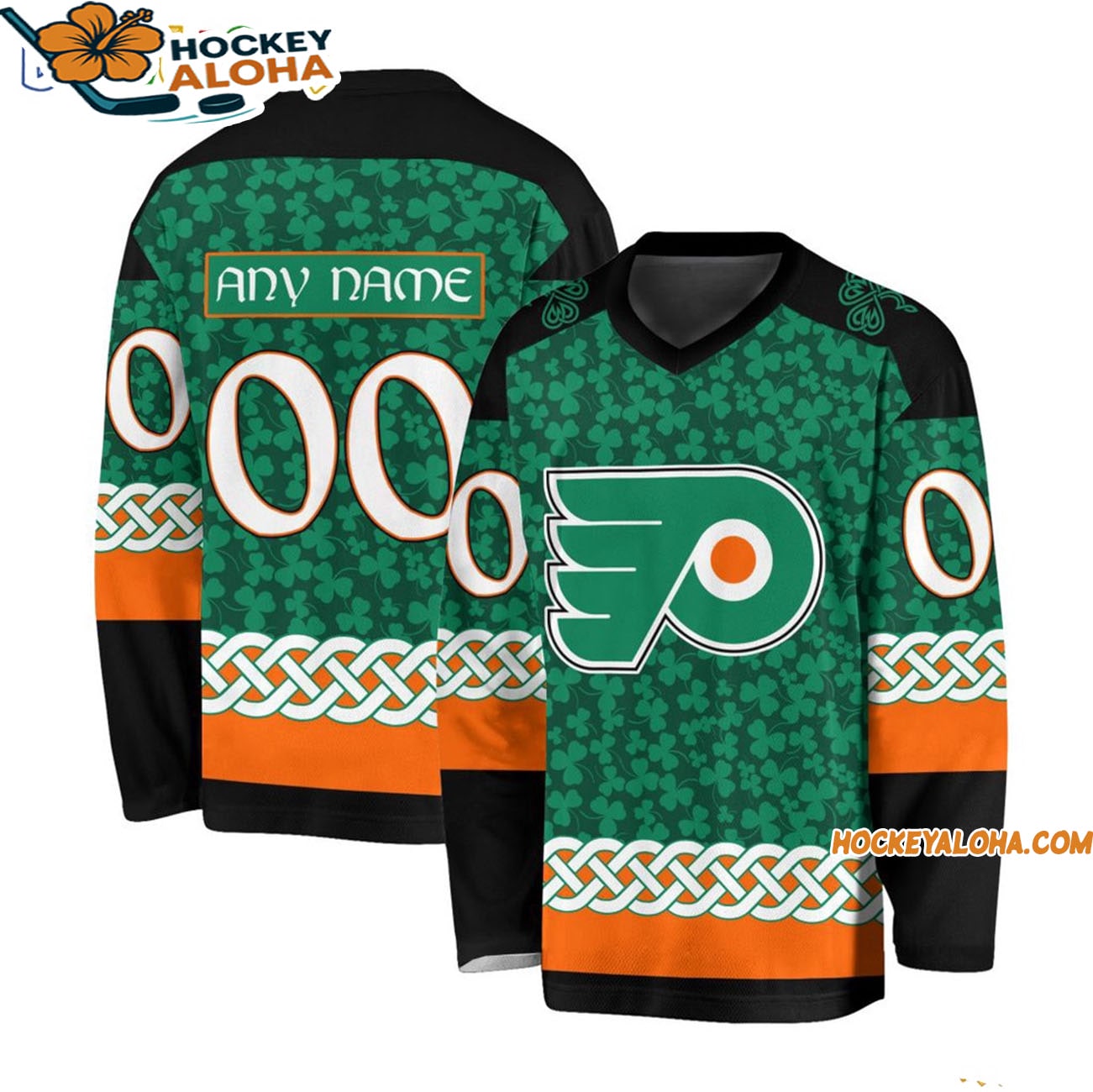 Philadelphia Flyers Special Stpatricks Day Design Hockey Jersey Philadelphia Flyers Special Stpatricks Day Design Hockey Jersey