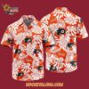Philadelphia Flyers Tropical Leafs Design Hawaiian Shirt 4