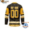 Pittsburgh Penguins Personalized Native American Hockey Jersey 2
