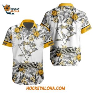 Pittsburgh Penguins Team Beach Vibe Summer Hawaiian Shirt 1