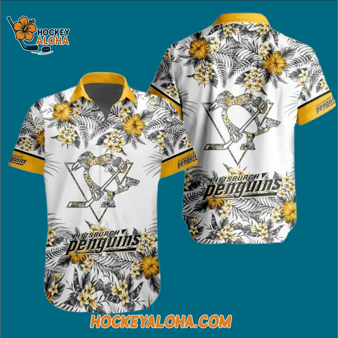 Pittsburgh Penguins Team Beach Vibe Summer Hawaiian Shirt Pittsburgh Penguins Team Beach Vibe Summer Hawaiian Shirt